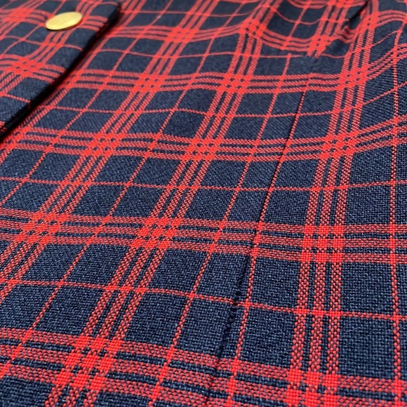 Vintage Plaid Vest Size 2-4 - Picture 3 of 8